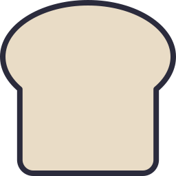 Free bread outline filled icon & Download free icons for commercial use