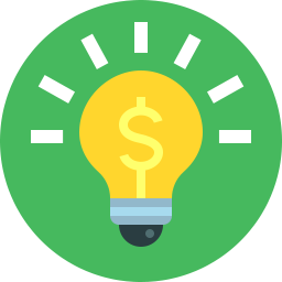 Free bulb money curvy flat icon & Download free icons for commercial use