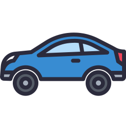 Free car outline filled icon & Download free icons for commercial use