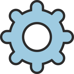 Free cog outline filled icon & Download free icons for commercial use
