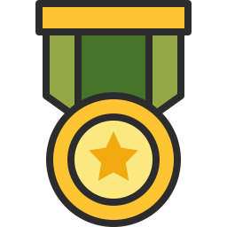 Free medal pin outline filled icon & Download free icons for commercial use