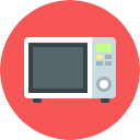 Free Microwave Icon Flat & Download free icons for commercial use