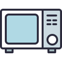 Free microwave outline filled 128x128 icon & Download free icons for commercial use