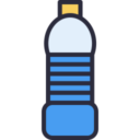 Free water bottle outline filled 128x128 icon & Download free icons for commercial use