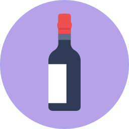 Free wine bottle flat icon & Download free icons for commercial use
