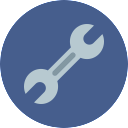 Free wrench flat 128x128 icon & Download free icons for commercial use